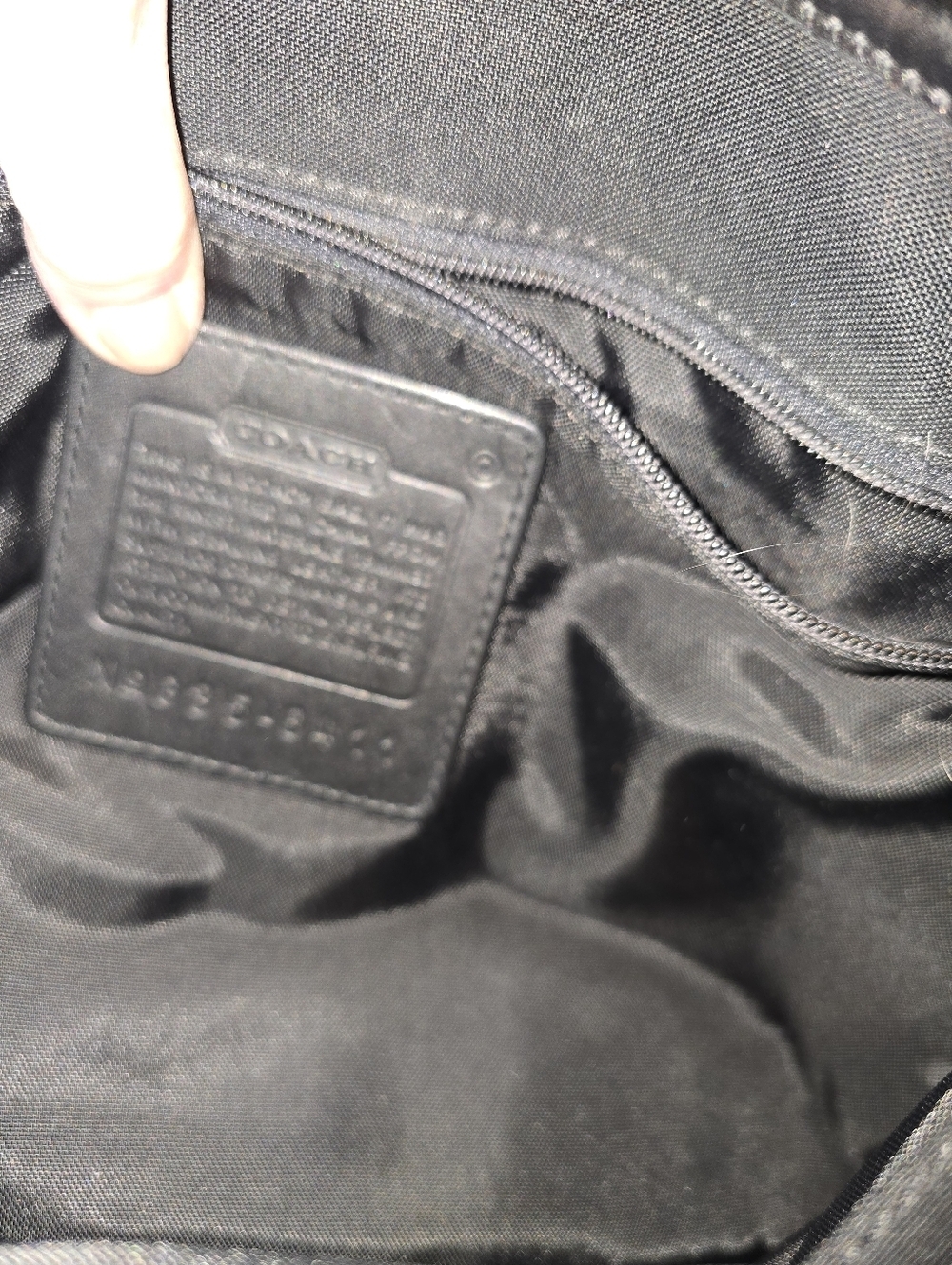 COACH Transatlantic Messenger Authentic Leather/Neoprene. - Picture 3 of 8